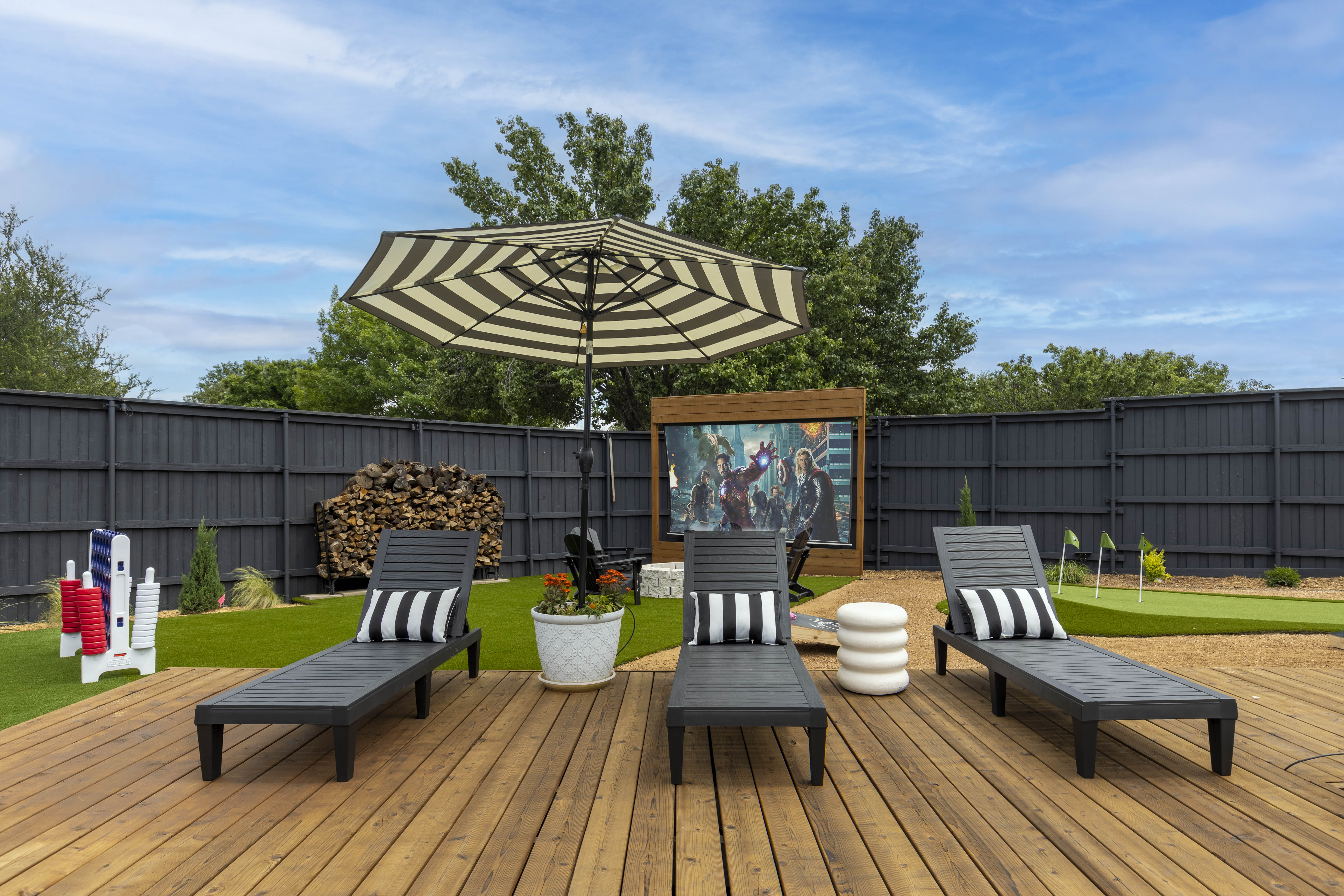 Backyard Chaise Lounge 1