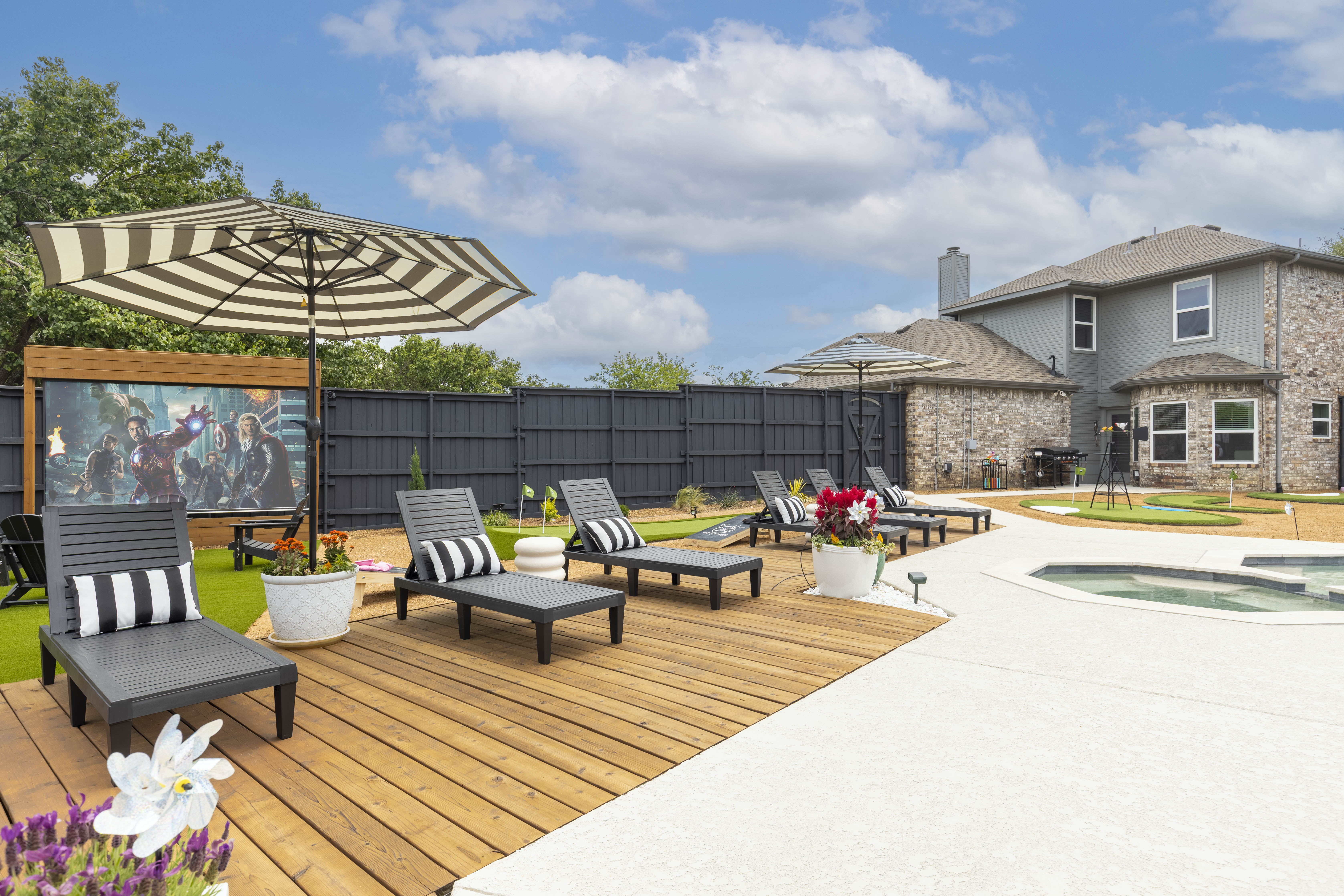 Backyard Chaise Lounge 2