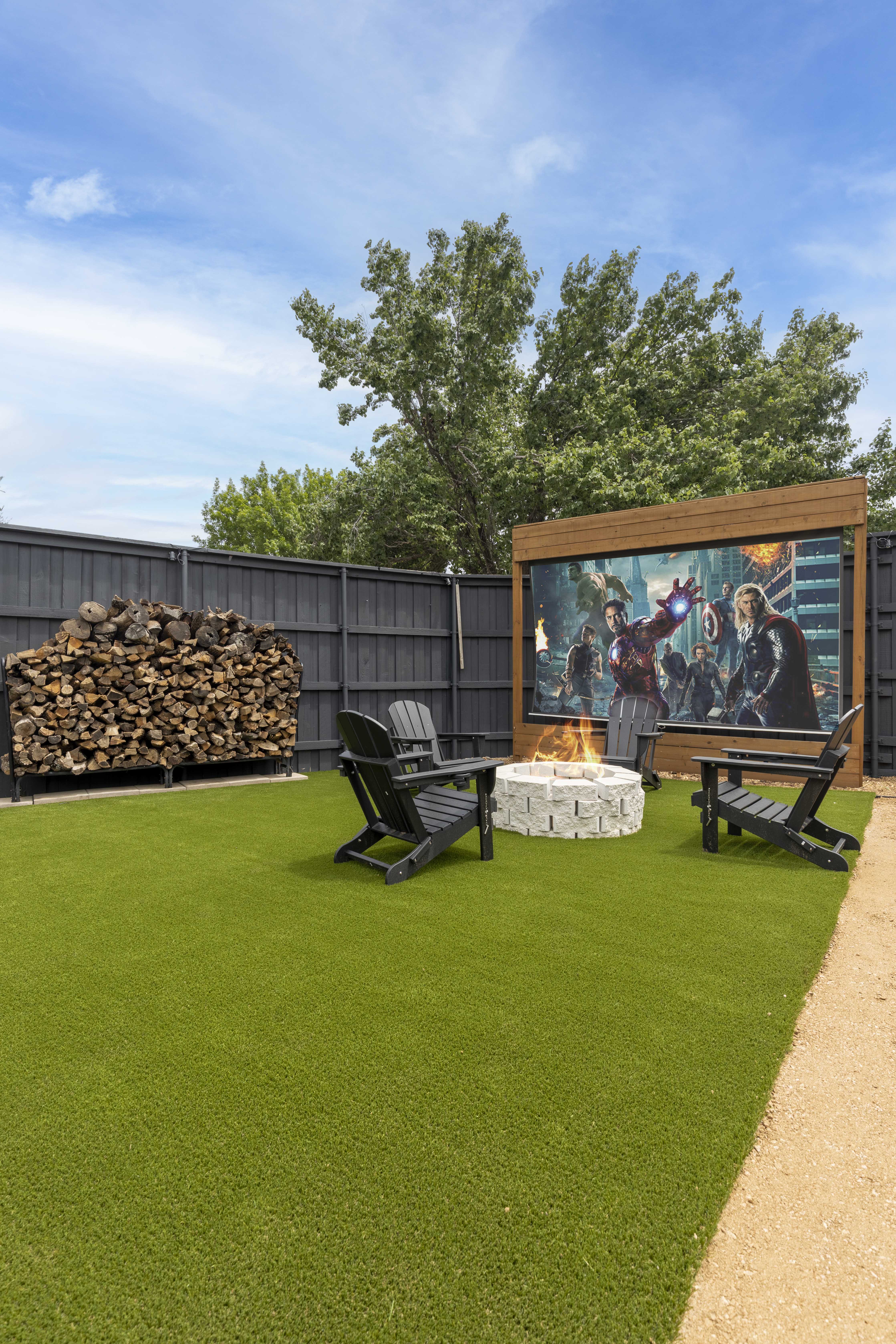 Backyard Projector 3