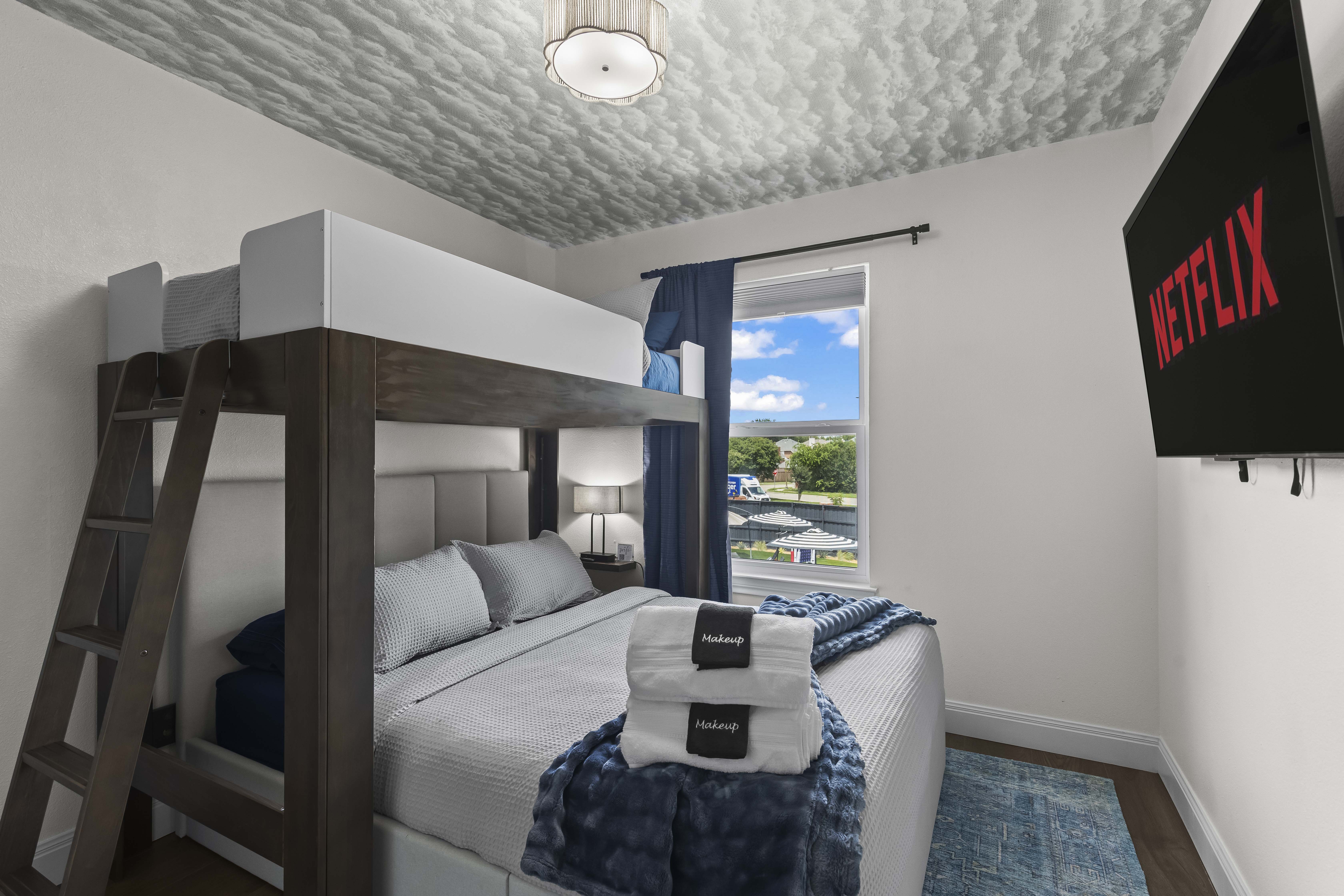 Queen + Loft Bedroom 1